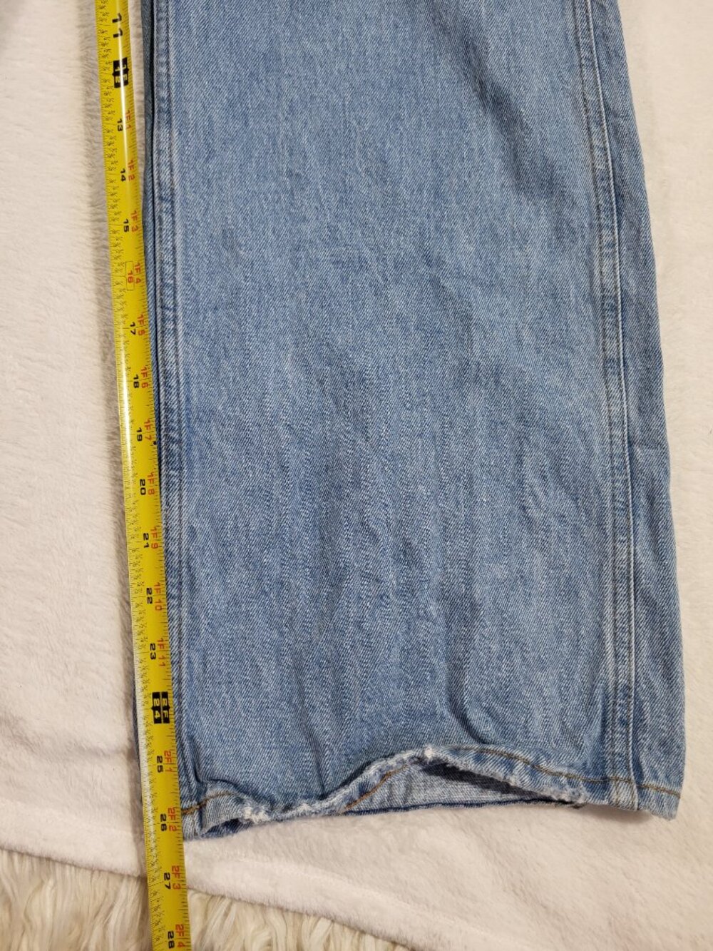 Anthropologie Seventy + Mochi Elodie Frill Dungaree - Rodeo Vintage - Size 8 - Picture 11 of 16